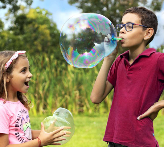 Bańki zmieniają się w balony